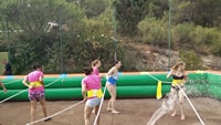 Futbolin humano para despedidas de Solteros y Solteras en Guadalajara
