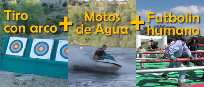Moto de agua, futbolin, despedidas